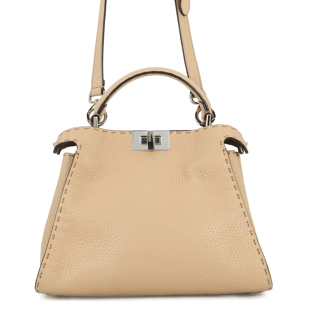 Fendi Peekaboo Iconic Essentially Leather 2way Shoulder Bag